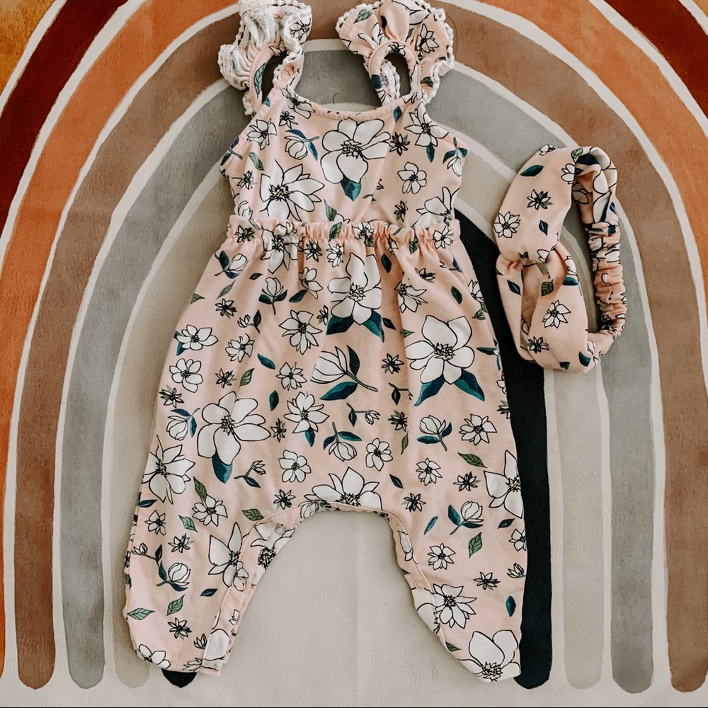 Floral Jumpsuit